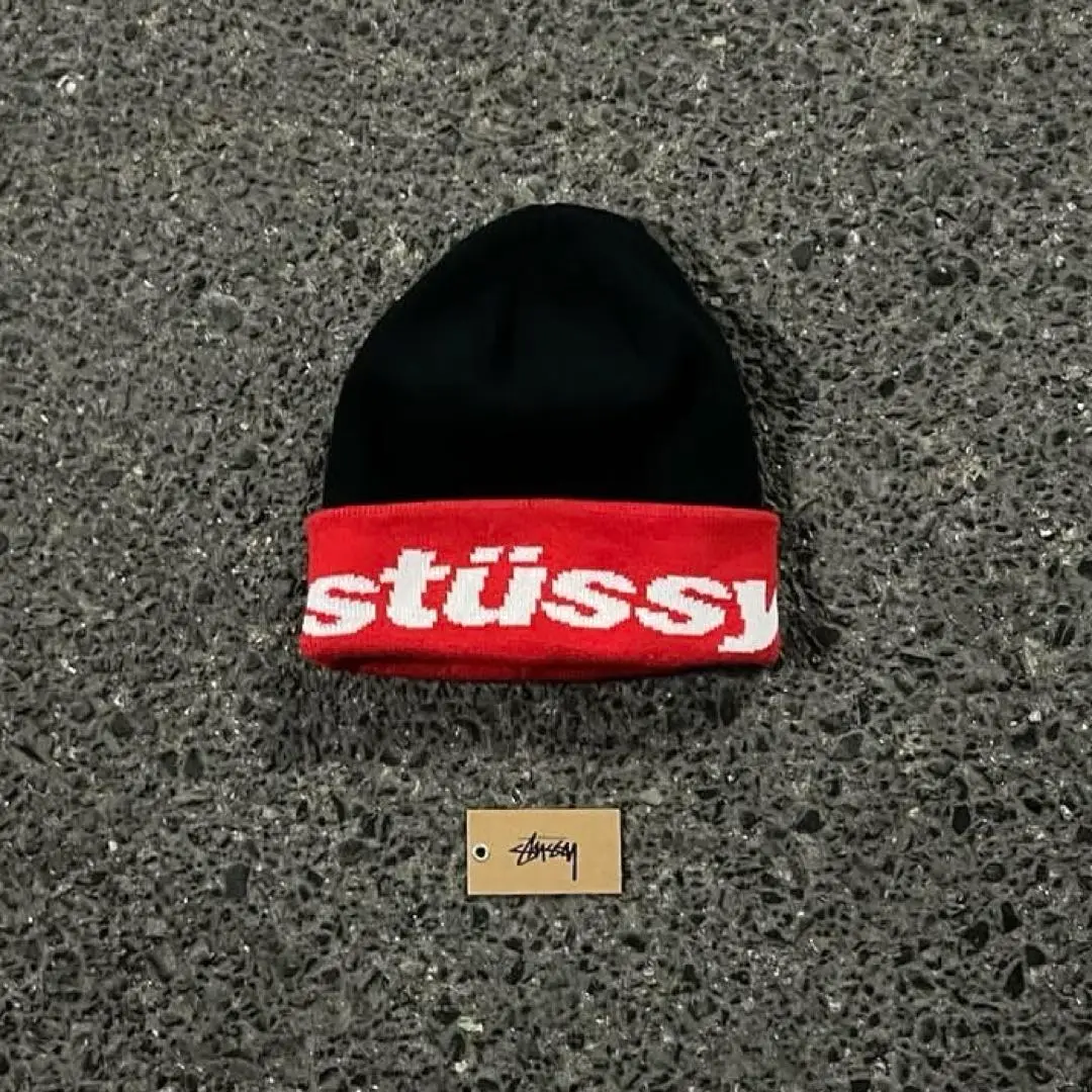 ★人気★【STUSSY】★Stussy Helvetica Jacquard Beani.e★ ☆人気☆【STUSSY】☆Stussy Helvetica Jacquard Beani.e☆