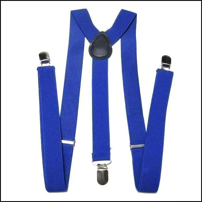 Thumbnail of [sus-0095] Suspenders 100cm Y-type Width 2.5 Royal Blue Blue