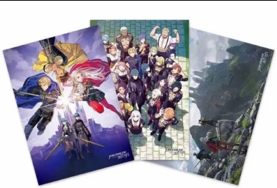 【非売品】ファイアーエムブレム 風花雪月 B2 サイズ ポスター ポスター [単品] B2ポスター 折り目無しver. パッケージデザイン