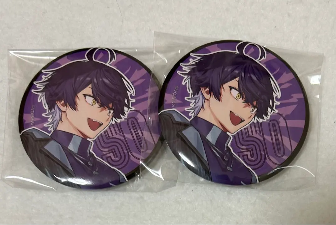 Thumbnail of SIXFONIA Commemorative 500,000 Subscriber Can Badges - 2 pieces