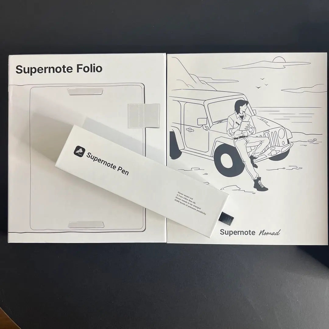【美品】Supernote nomad 　カバー　LAMMY　セット 美品】Supernote nomad カバー LAMMY セット