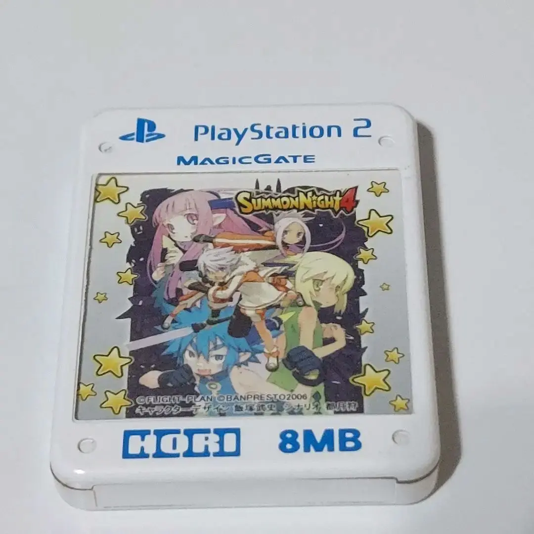 未使用品HORI テイルズオブジアビス【PS2 メモリーカード】 未使用品HORI テイルズオブジアビス【PS2 メモリーカード】