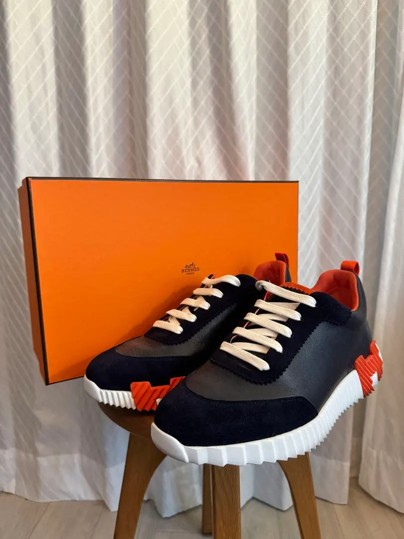 Thumbnail of Like New - Worn Once: HERMES Bouncing Low-Cut Sneakers