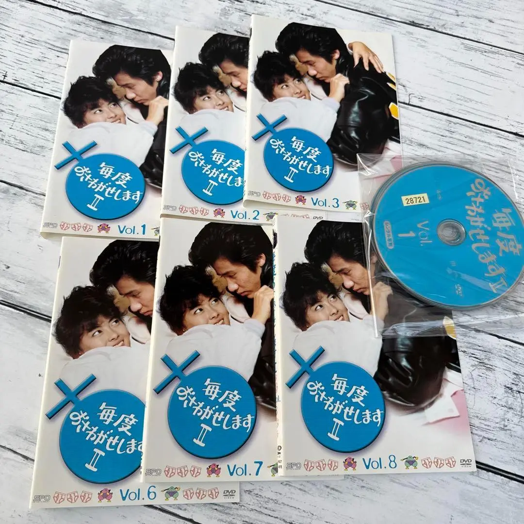 【セール価格】毎度おさわがせします 全6巻【レンタル落ち】DVD 毎度おさわがせします 全6巻 レンタル版DVD 全巻 中山美穂