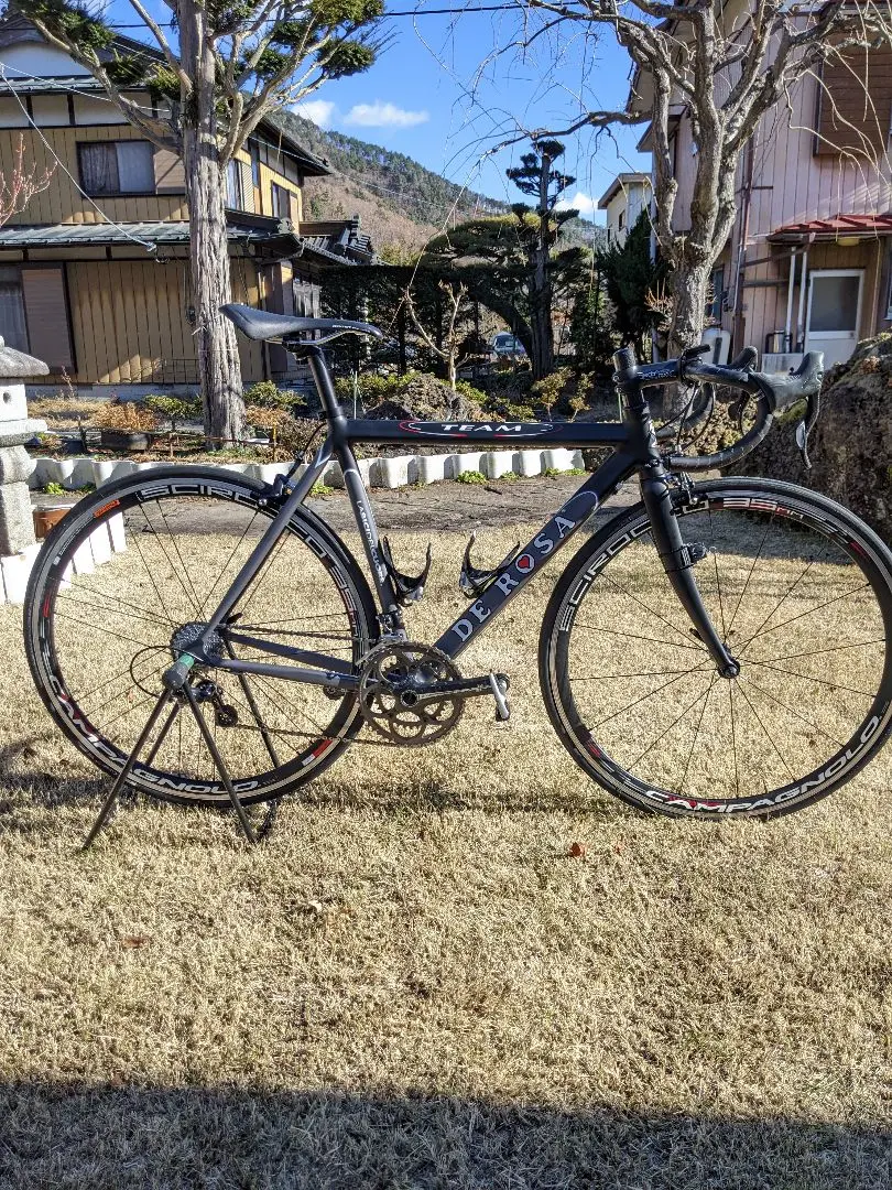 美品 デローザ DE ROSA カンパ アテナ カーボン イタリアン バイク デローザ DE ROSA アイドル IDOL 2011 61.5サイズ