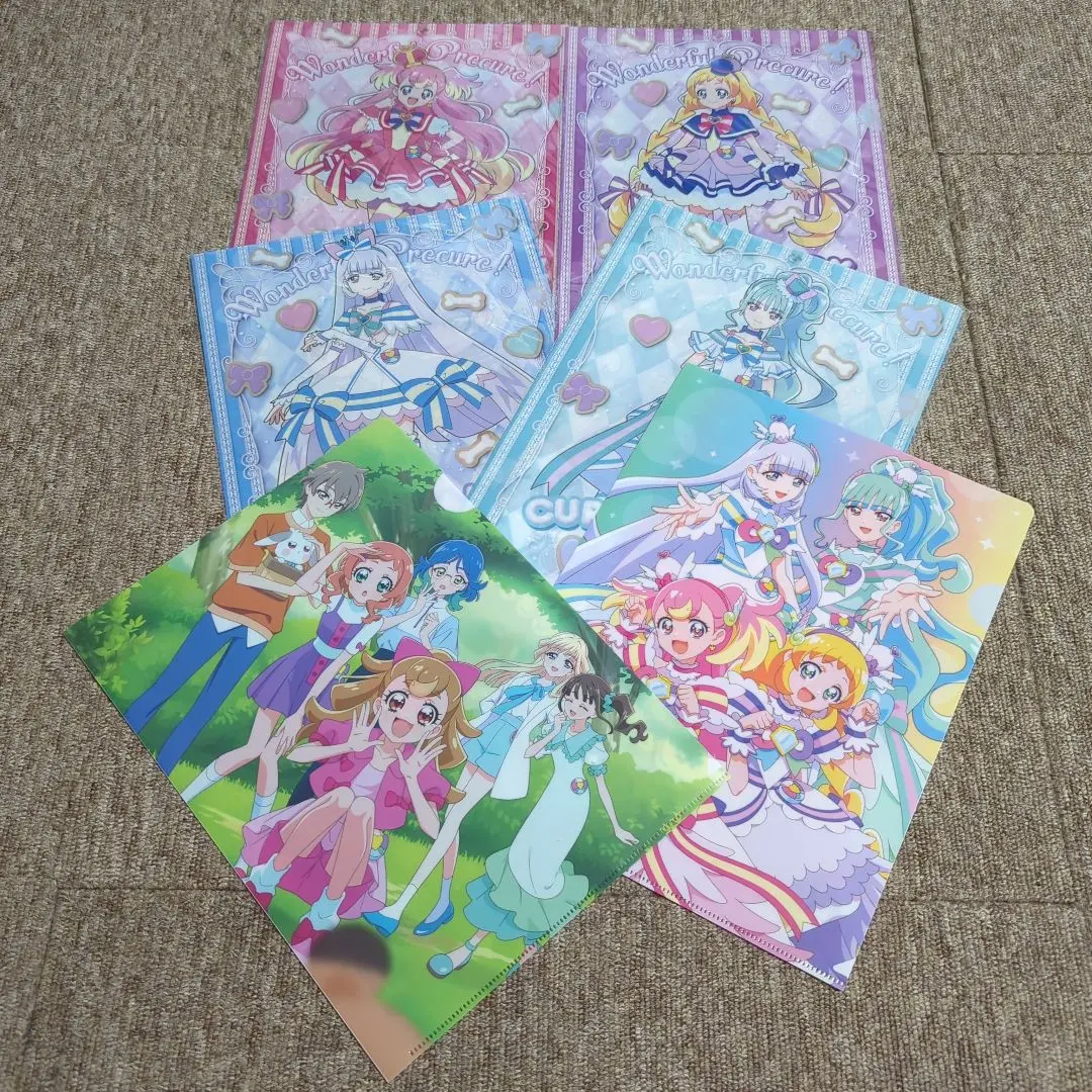 Thumbnail of Cure Wonderful Clear File Set of 6 (Not for Sale)