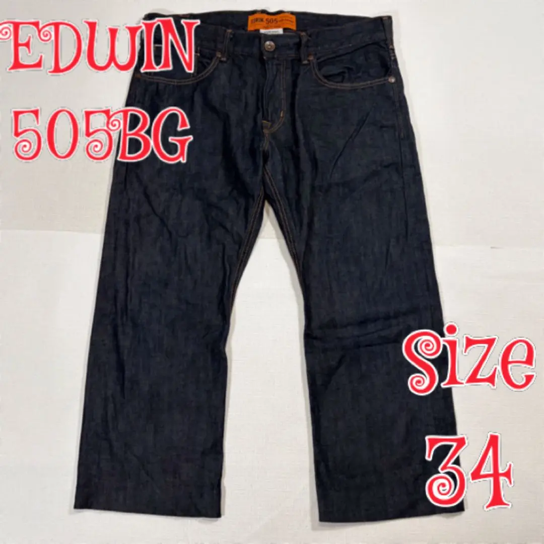 y2k edwin505z バギーデニム　バギーパンツ　生地◎ 2025年最新】EDWIN 505 バギーの人気アイテム - メルカリ