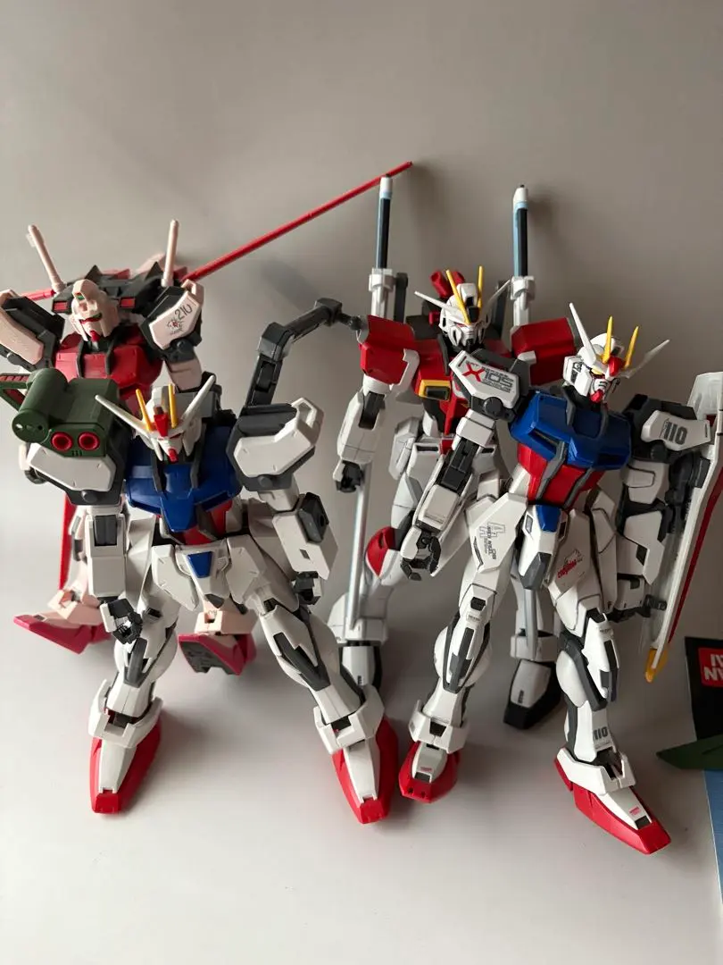 Thumbnail of Gundam Plastic Model Kit 4-piece Set, Junk