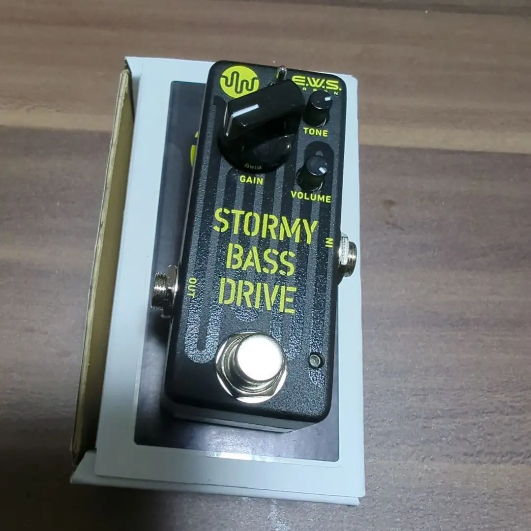EWS Stormy Bass Drive ストーミー ベース ドライバー EWS Stormy Bass Drive ベース用オーバードライブ 初心者 バンド