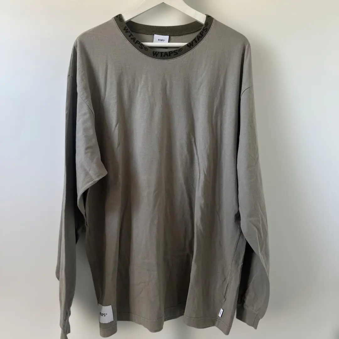 Thumbnail of WTAPS Long Sleeve Cut and Sew, Size 04, Gray