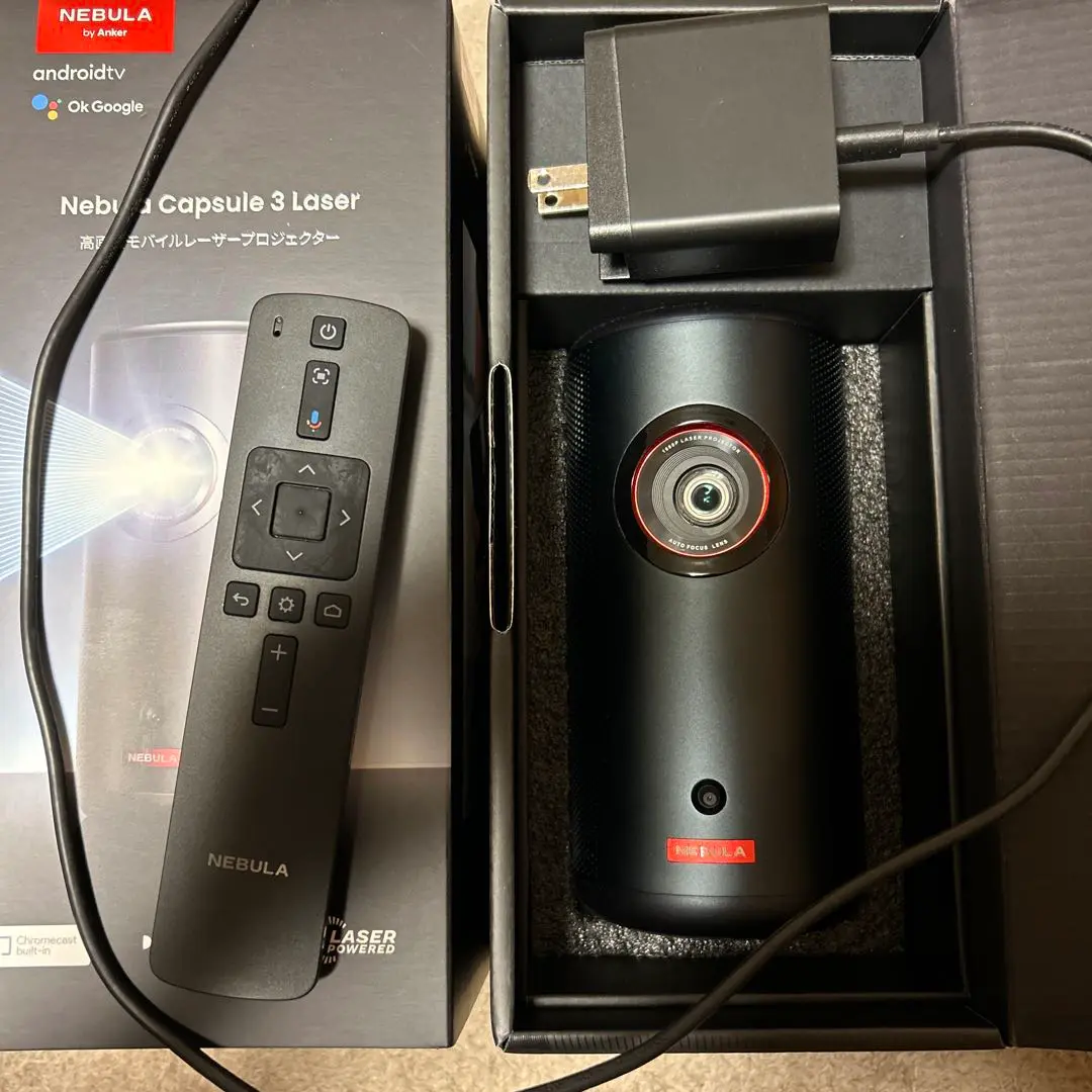 Nebula Capsule 3 Laser (ネビュラカプセル3レーザー)中古 中古(A)] Anker Nebula Capsule 3 Laser モバイルプロジェクター