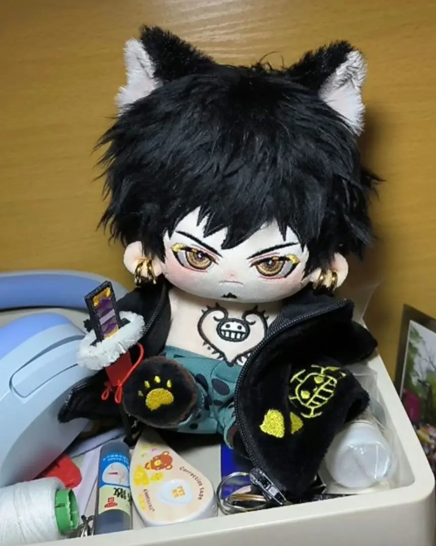 【激レア】着せ替えぬいぐるみ　ワンピース　トラファルガー·ロー ワンピース ONEPIECE トラファルガー・ロー 20cm着せ替え