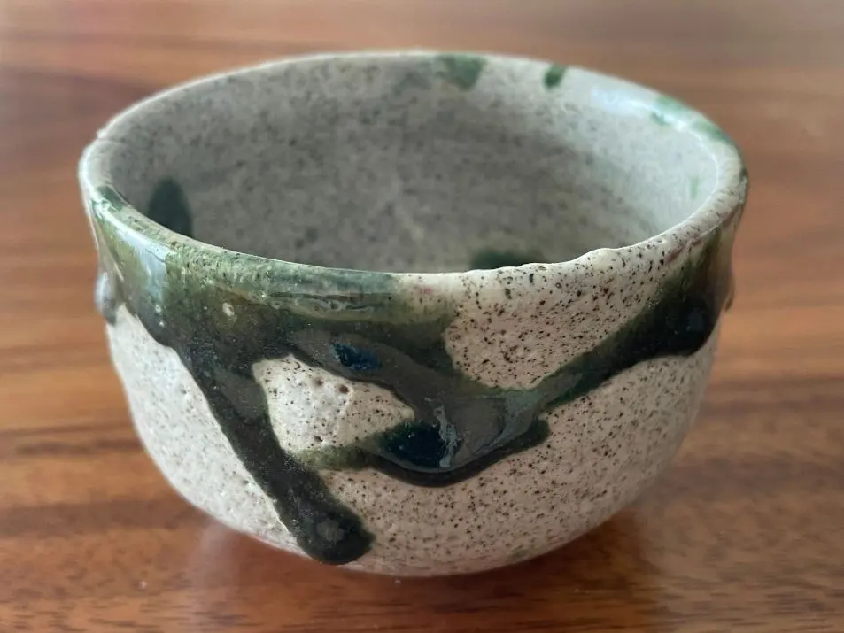 新川燒 沖繩 石垣島 抹茶 茶碗 陶器 燒物 茶道 的縮圖