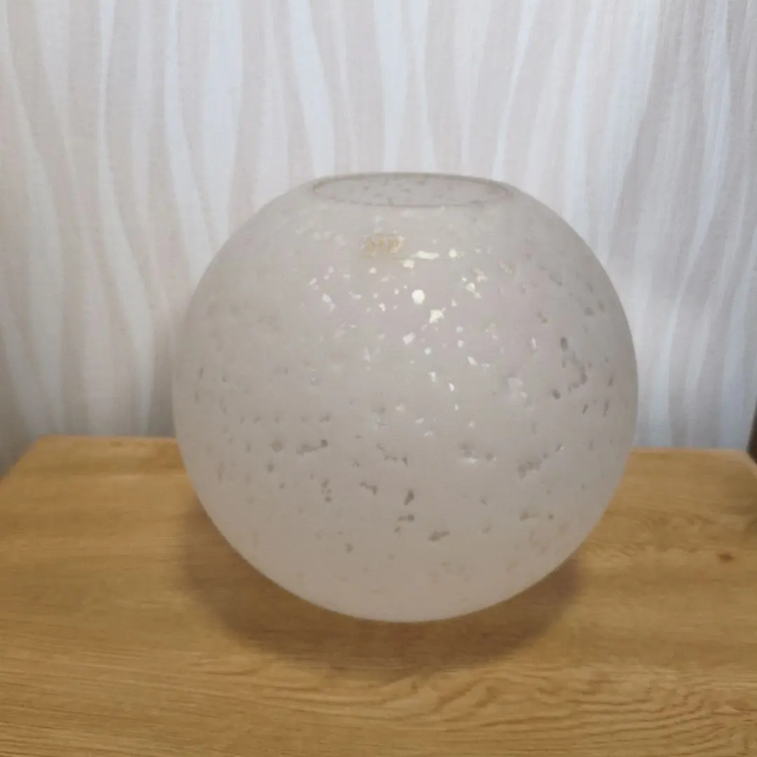 Thumbnail of Vase, white, spherical, unused