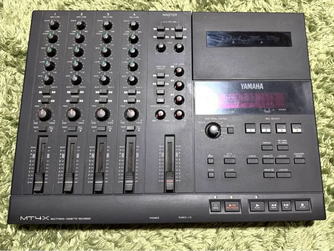 動作OK 美品YAMAHA MT4X Cassette Four Track Recorder - Yamaha MT4X 3D Model by