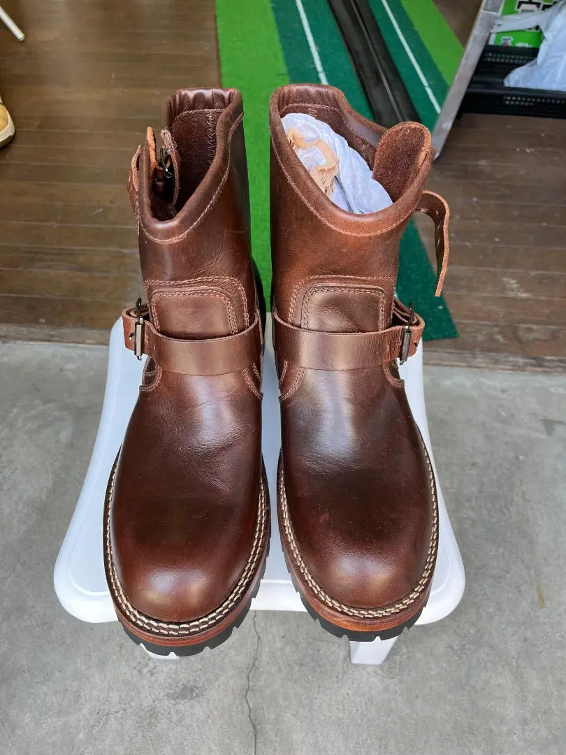 JACK　ROSE　ジャックローズ　エンジニアブーツ　28センチ JACKROSE（ジャックローズ）の「レザーショートエンジニアブーツ