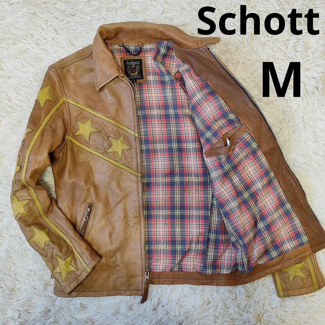 Schott クラシックトラック ジャケット シングルライダース SCHOTT 【ショット】 クラシック トラック ジャケット (ブラウン