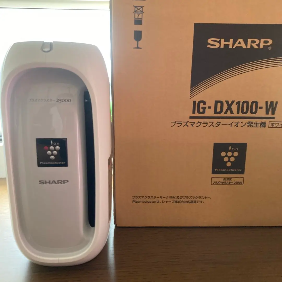 SHARP IG-DX100-W プラズマクラスター　新品未使用品 シャープ IG-DX100 価格比較 - 価格.com