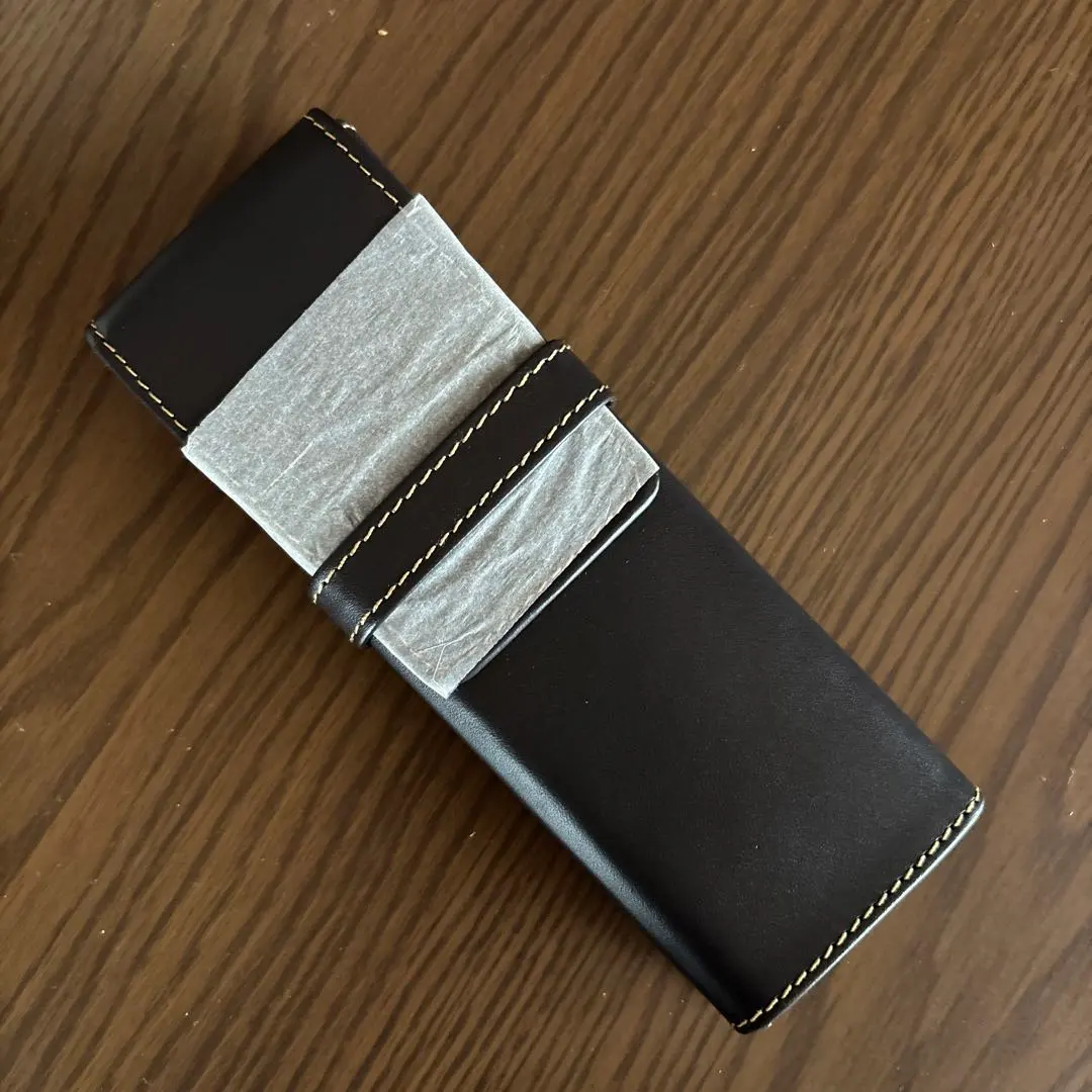 Thumbnail of 【New, Unused】Genuine Leather Pen Case, Eyeglass Case