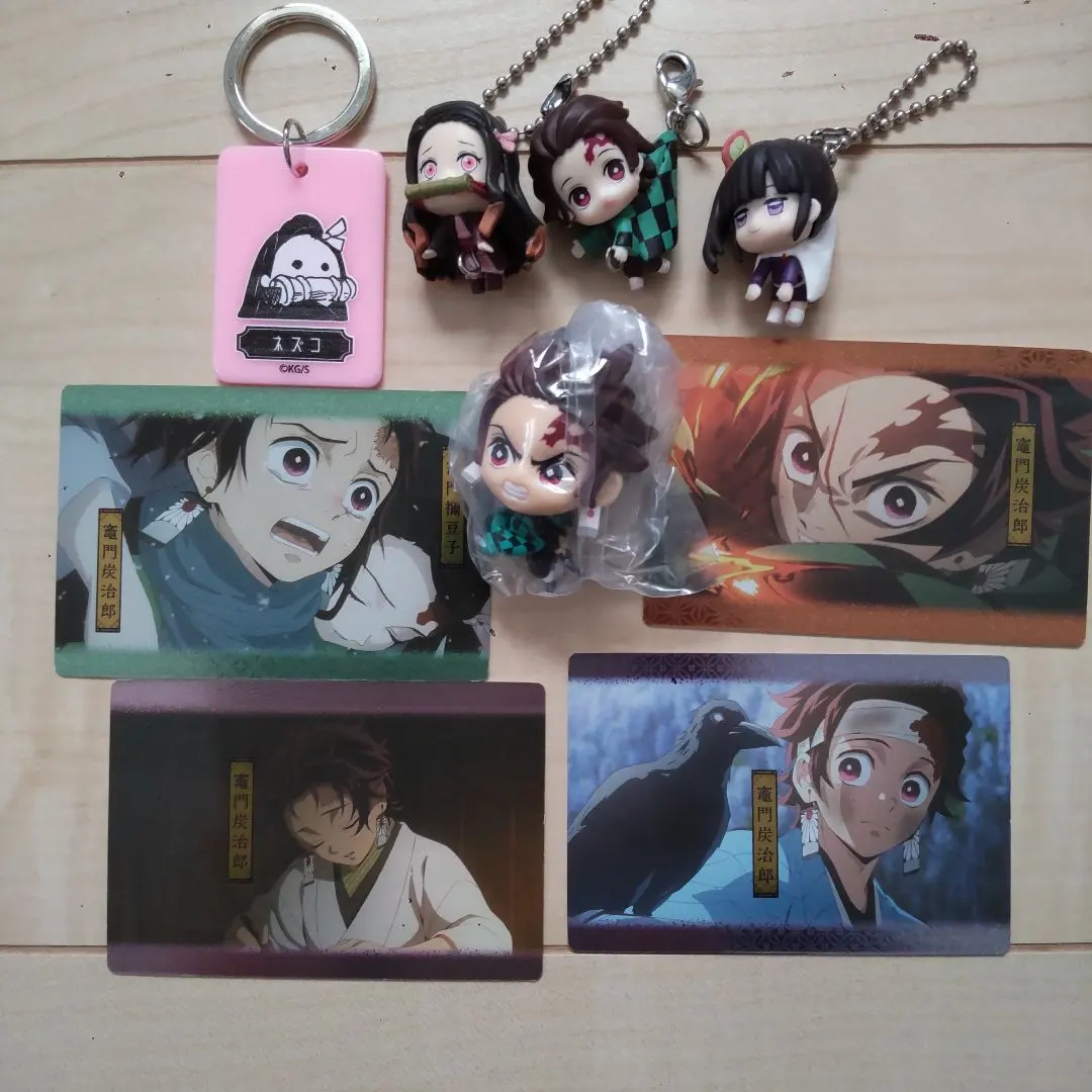 Thumbnail of Demon Slayer mascot keychain card