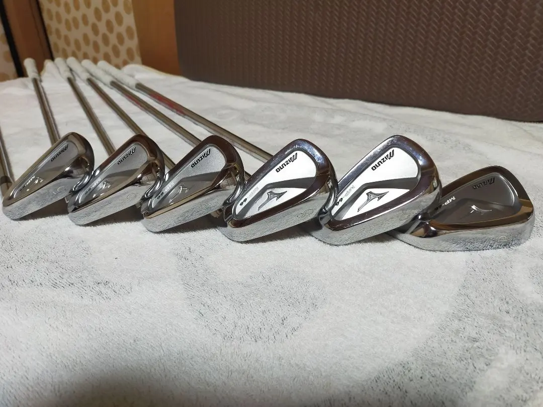 【名器・美品】ミズノ MP66 アイアン 　モーダス125X　5−PW 6本 MP-66 アイアン（ダイナミックゴールド スチールシャフト付