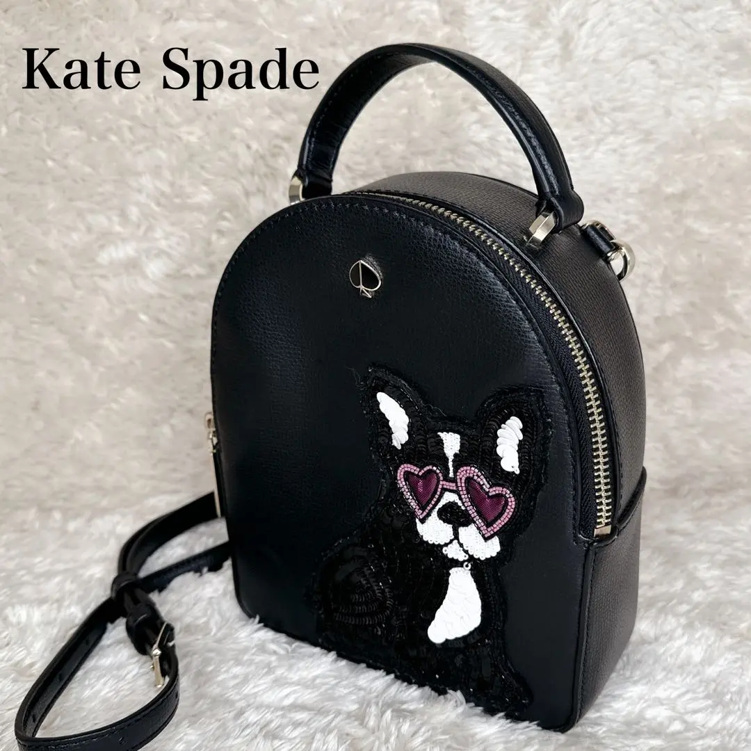 【美品】Kate Spade アメリア フランソワ ミニ 3WAY バッグ BK 美品】Kate Spade アメリア フランソワ ミニ 3WAY バッグ BK