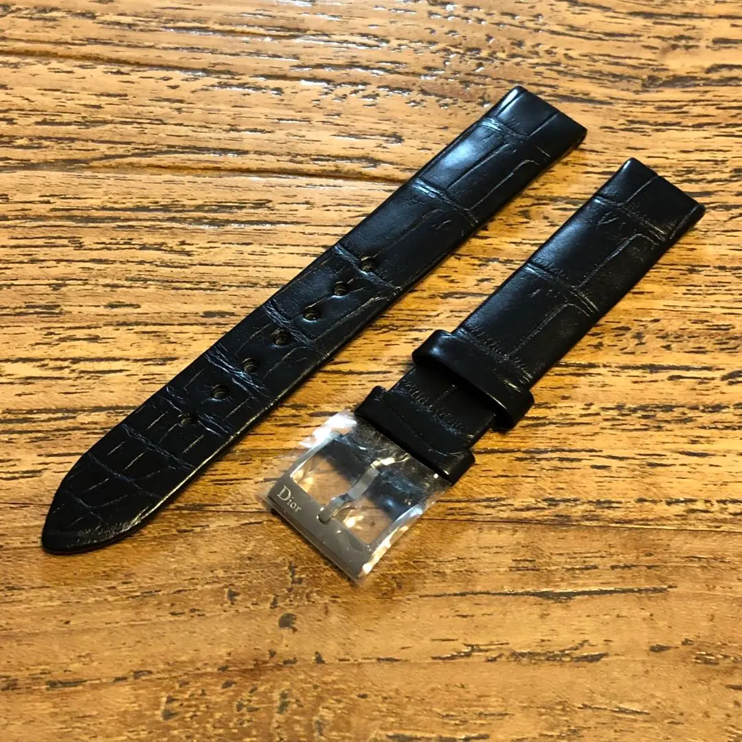 Christian Dior ソフトレザー ベルト 赤 レッド ゴールド金具