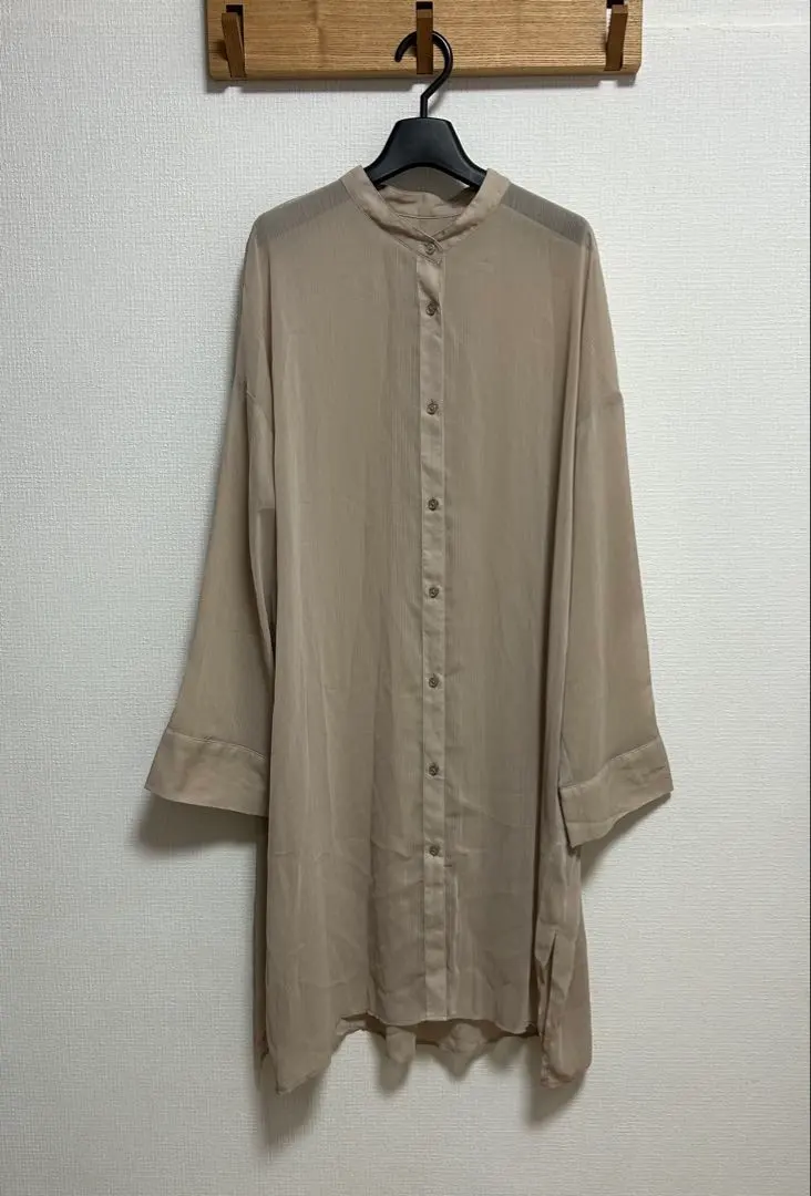Thumbnail of GU Sheer Shirt Dress, Size L