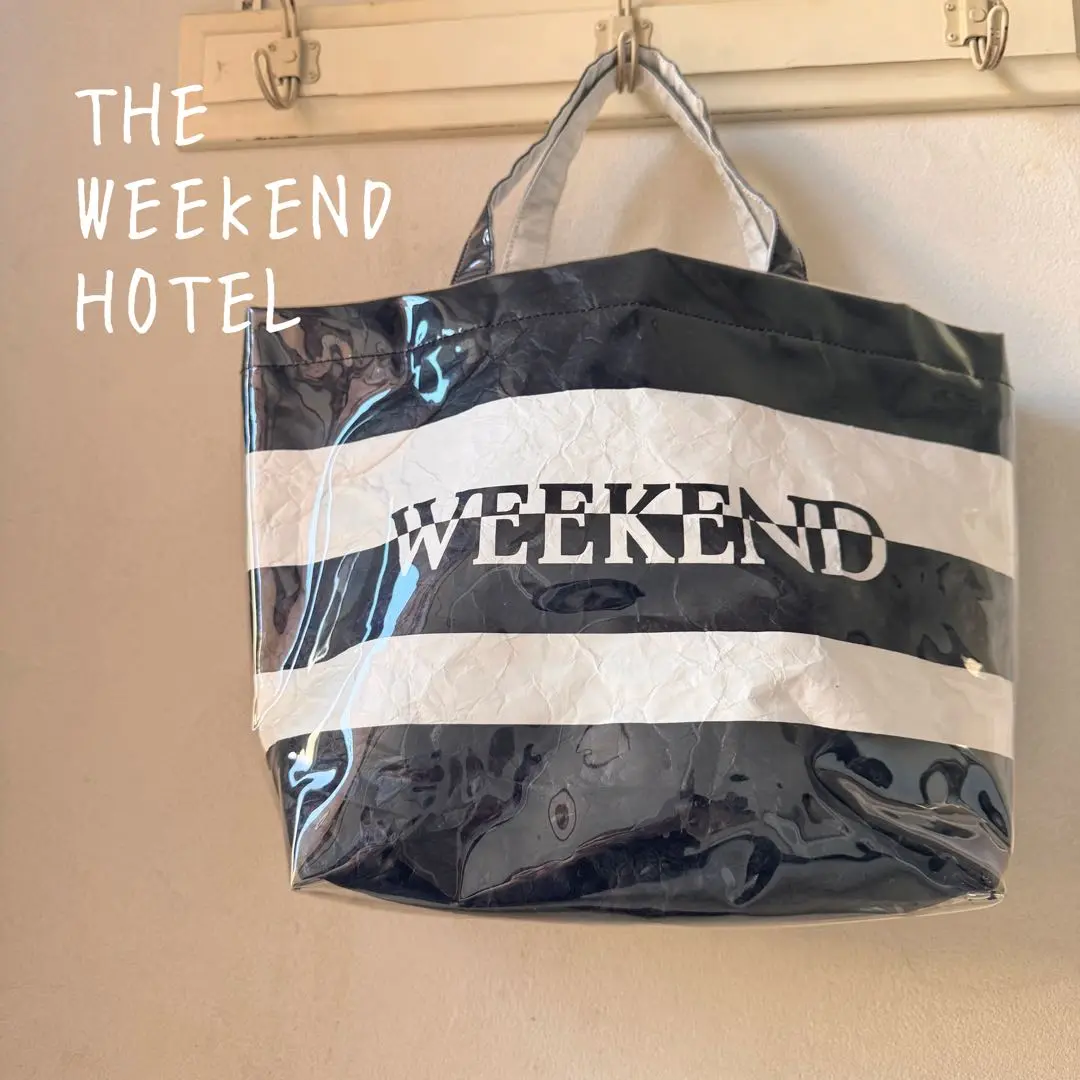 THE WEEKEND HOTEL ブラックトートバッグ NylonBag(THE)BLACK | ALL | THE WEEKEND HOTEL