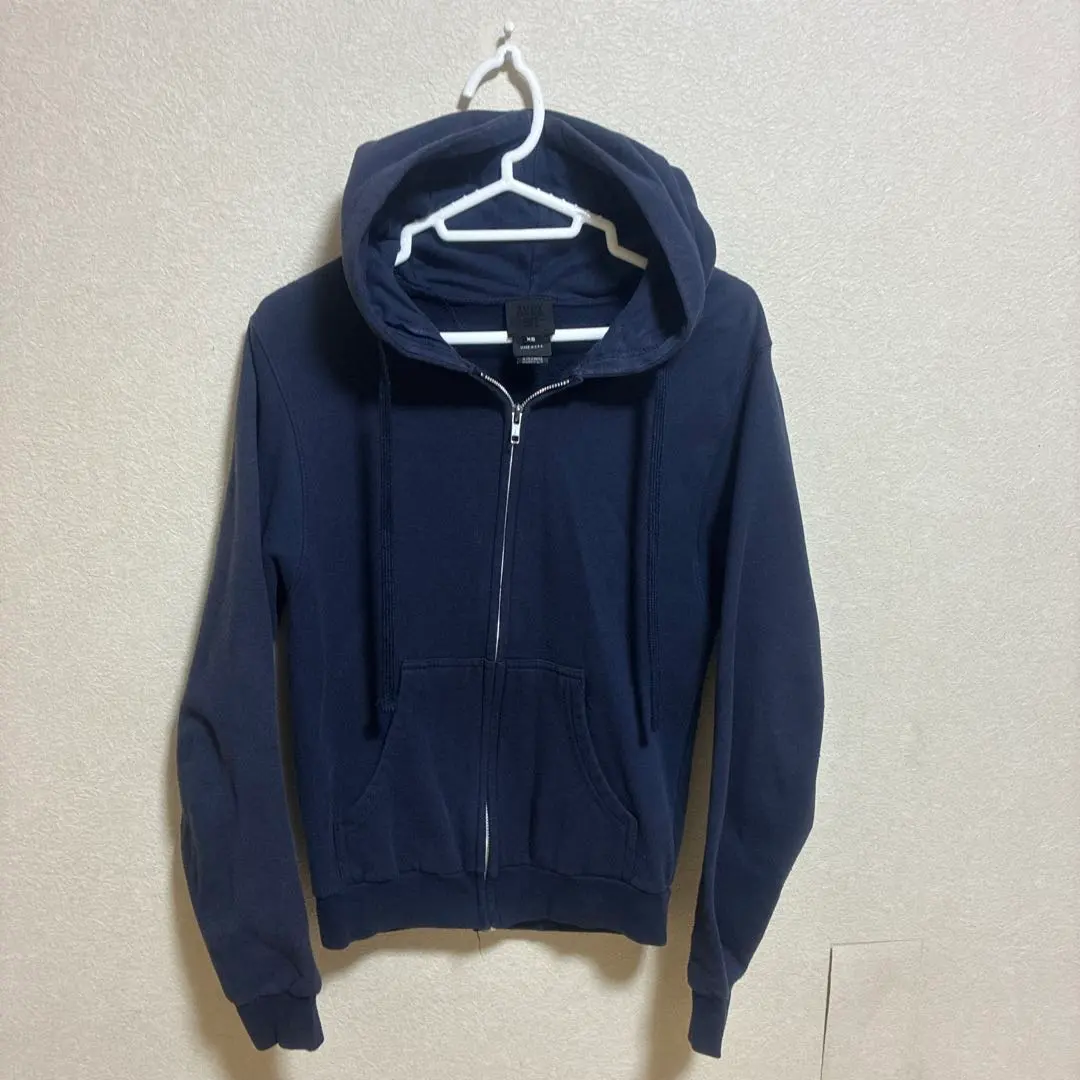 ANNA SUI 藏青色 連帽衫 XS 貓咪設計 的縮圖