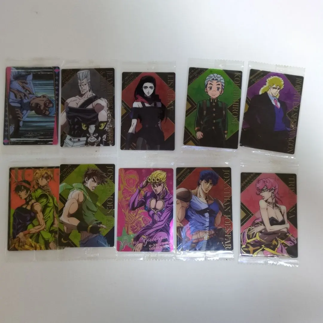 Thumbnail of JOJO'S BIZARRE ADVENTURE bromide card set of 10