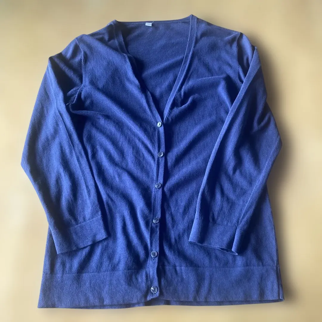Thumbnail of MUJI V-neck Long Sleeve Cardigan