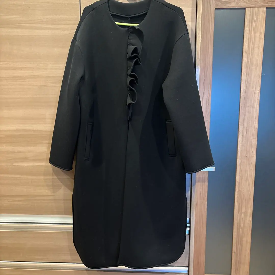 キプマイ keep my closet ノーカラージャケット　黒　小柄さんS キプマイ keep my closet ノーカラージャケット 黒 小柄さんS