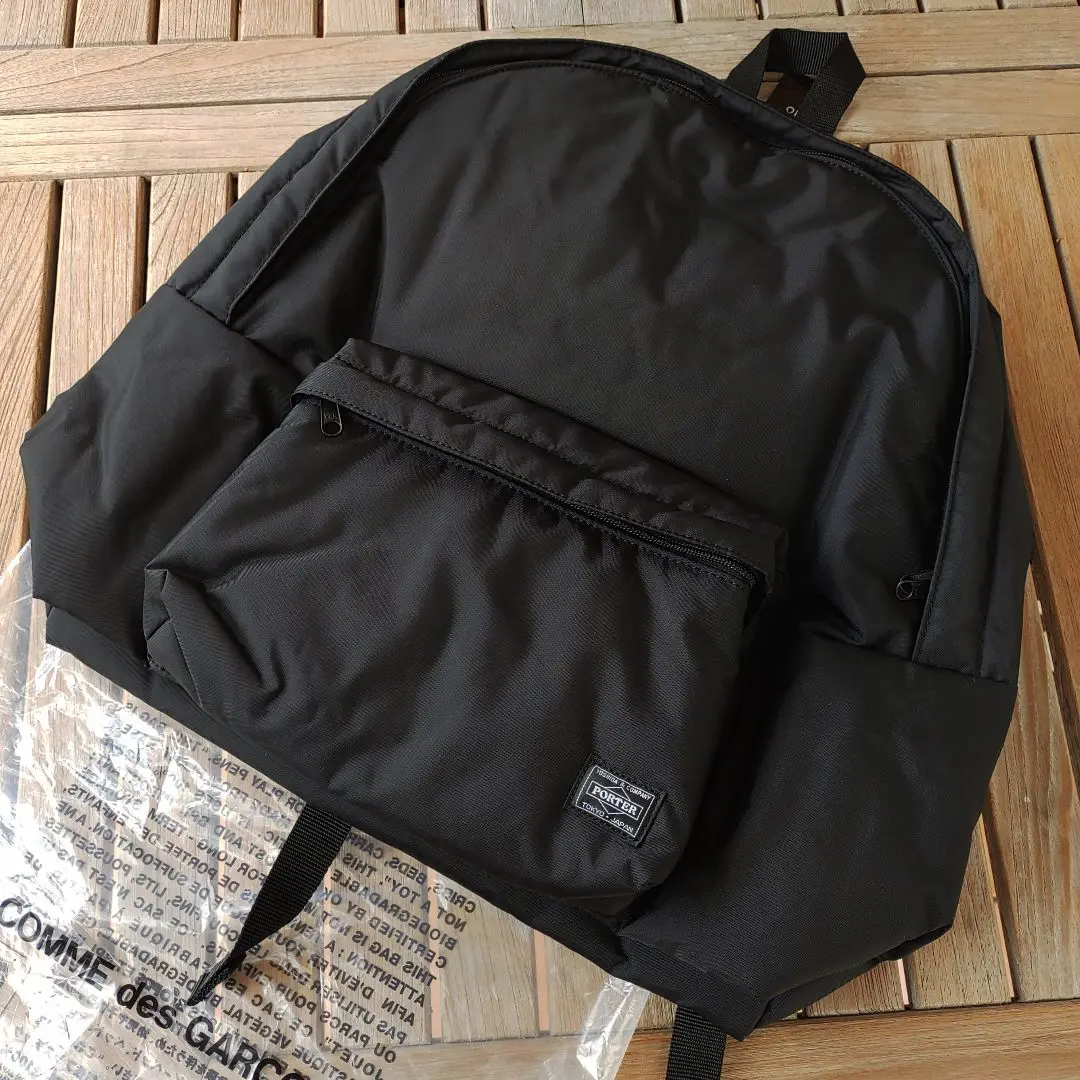 BLACK COMME des GARÇONS×PORTER バックパック　小 ブラック コムデギャルソン × ポーター 限定バックパック