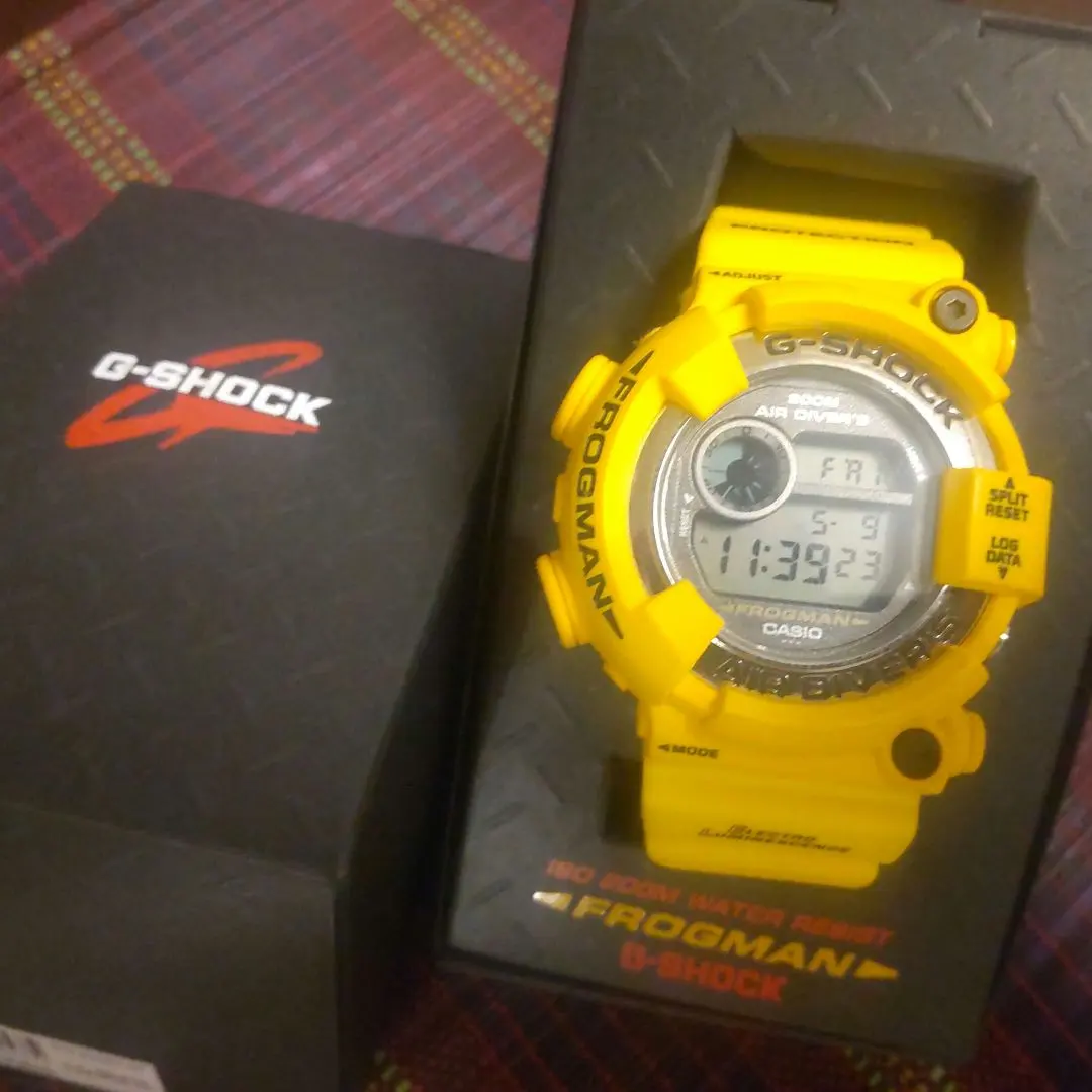 G-SHOCK FROGMAN 黃色 的縮圖