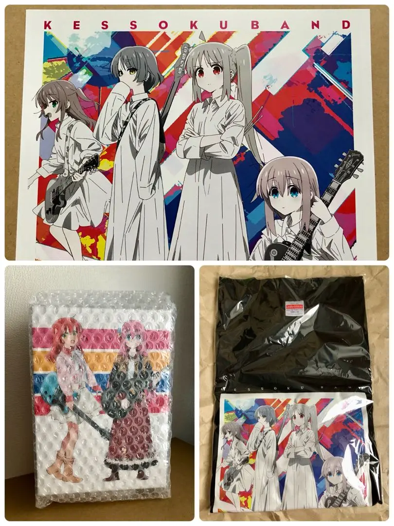 ぼっち・ざ・ろっく！ HMV 全巻 購入 特典 Tシャツ Amazon.co.jp: ぼっちざろっく！HMV BD/全巻購入特典Tシャツ