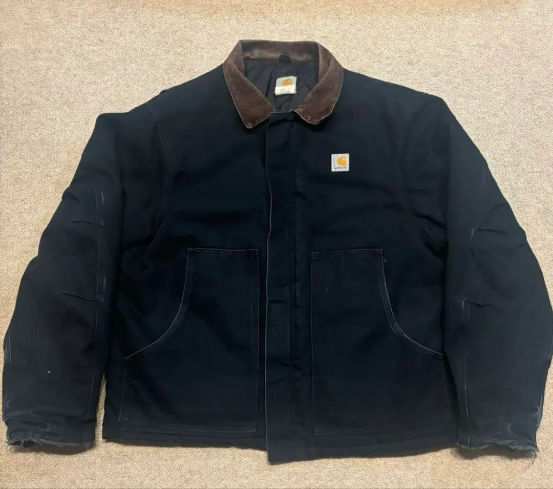 Carhartt 傳統夾克 短款 BLACK 的縮圖