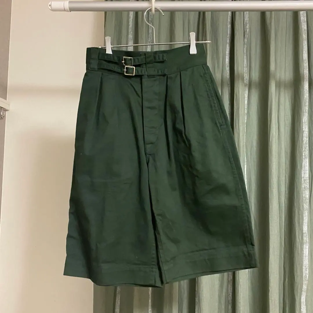 レディース】DOUBLE BELTED GURKHA SHORT TROUSERS【WOMEN'S