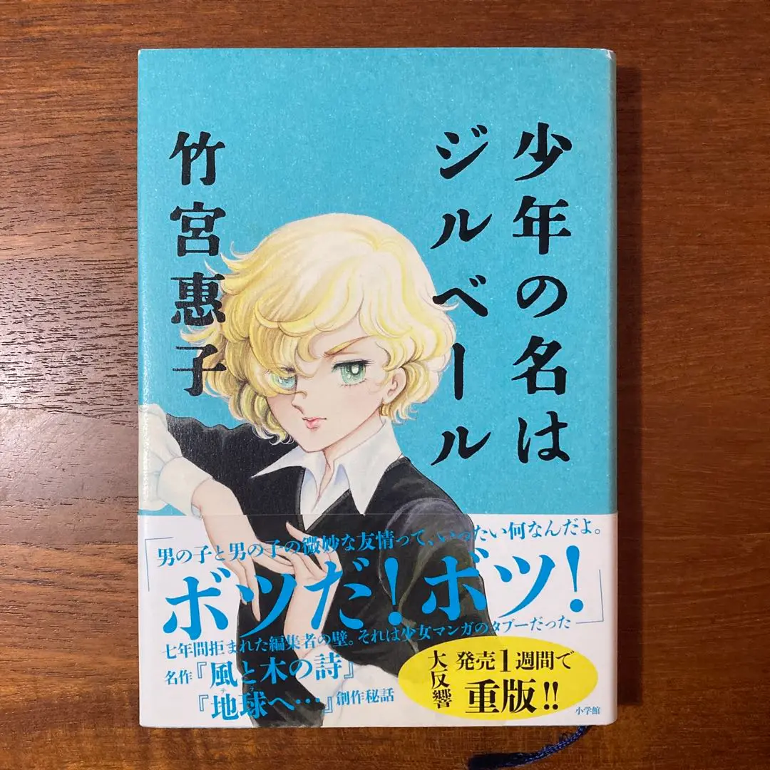 少年の名はジルベール　竹宮恵子　サイン入り 竹宮恵子複製色紙 ジルベール（風と木の詩） / 竹宮惠子 [15621