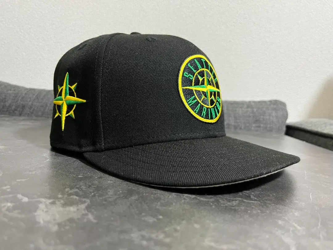 ニューエラ マリナーズ 海外限定 ストーンアイランド ブラック NEW ERA 新入荷 海外モデル NEW ERA マリナーズ ストーンアイランド