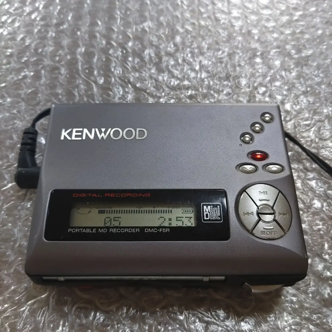KENWOOD ポータブルMDレコーダー DMC-F５R 2025年最新】dmc－f5rの人気アイテム - メルカリ
