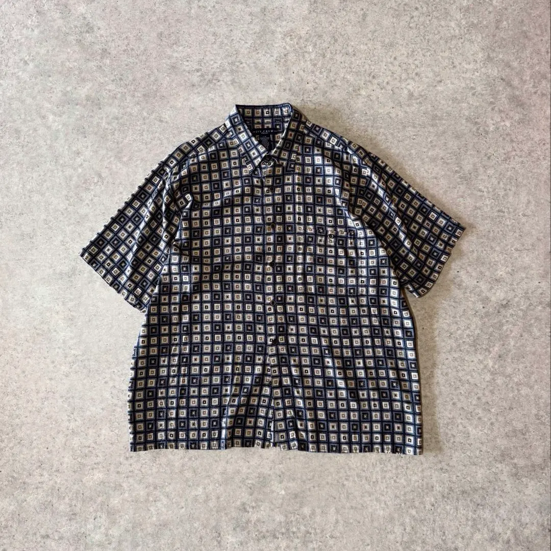 Thumbnail of IVY CREW All-over print shirt Rayon 90s Y2K