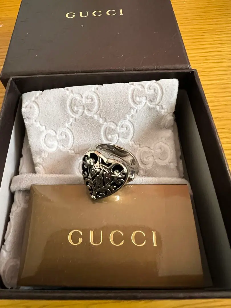 ✨美品✨GUCCI グッチ　スターブレスレット　オニキス　星　シルバー925 楽天市場】【美品】グッチ【GUCCI】ダブルG フラワー