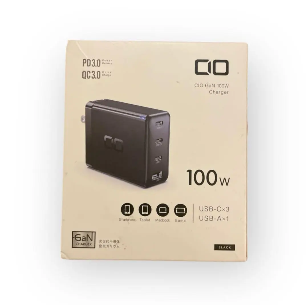 CIO-G100W3C1A 次世代半導体窒化ガリウム　2セット CIO-G100W3C1A | 株式会社CIO（シーアイオー）公式HP 充電器