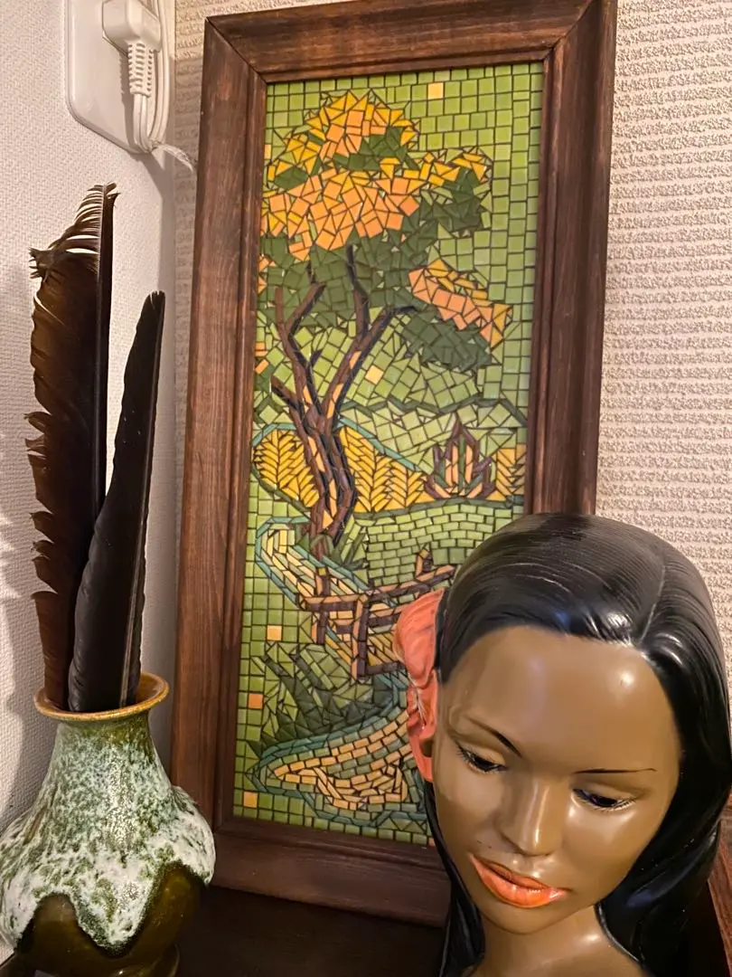 アンティーク額縁(薔薇)とモザイクタイル絵 m94739369665_1.jpg?1673843364