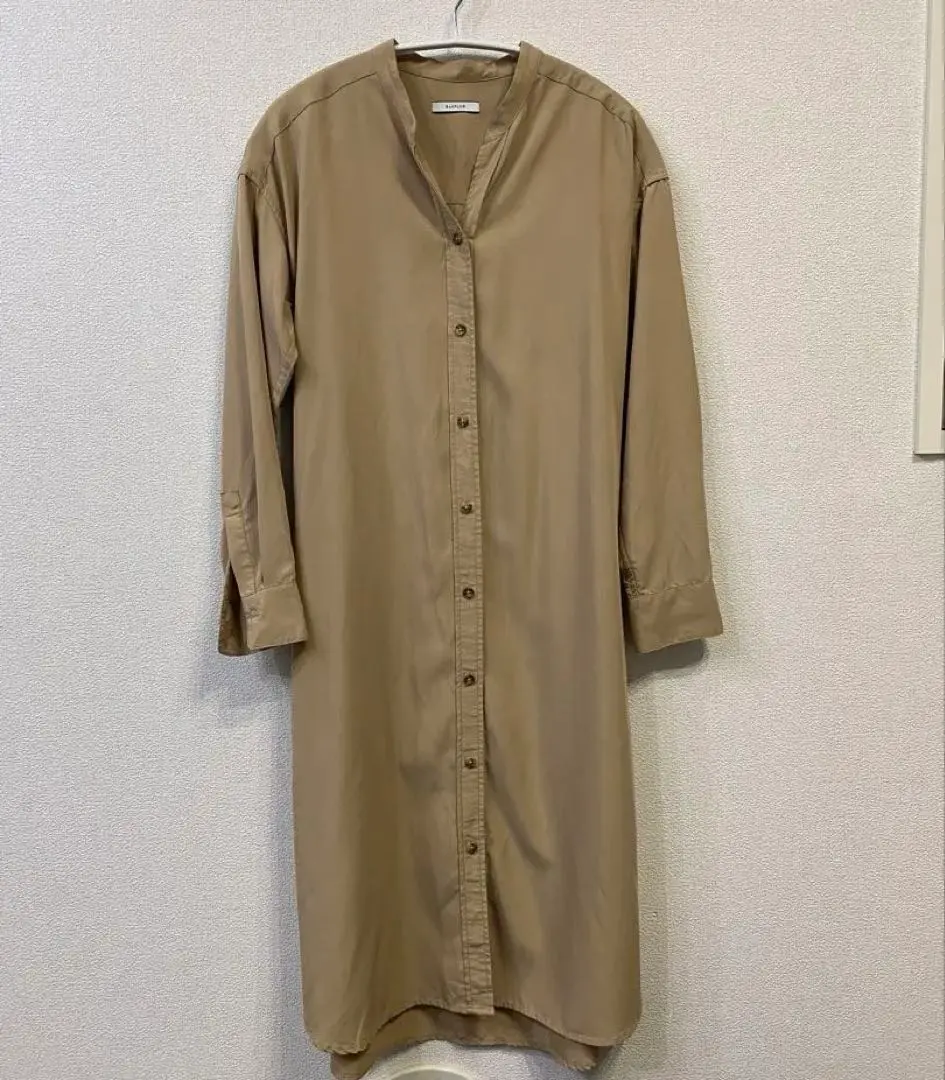 Thumbnail of BAYFLOW Shirt Dress, Beige, Size S