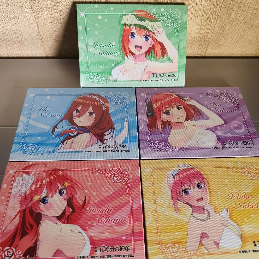 2025年最新】五等分の花嫁キャンバスアートセットの人気アイテム