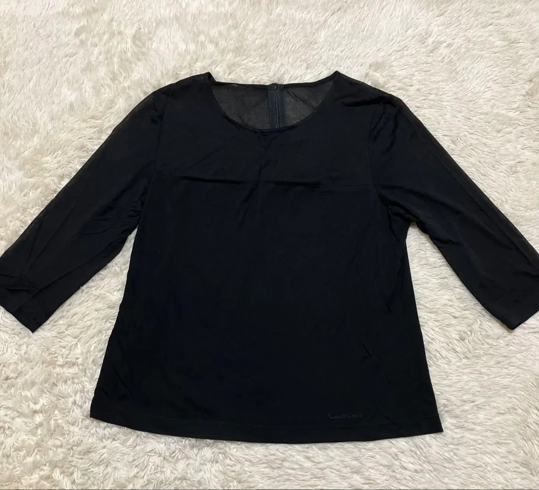 Thumbnail of Leonard Top, One-point logo, Black, Solid, LL size