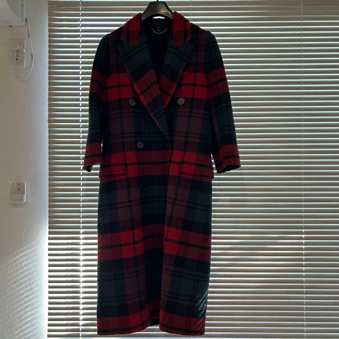 Thumbnail of Burberry Check Long Coat