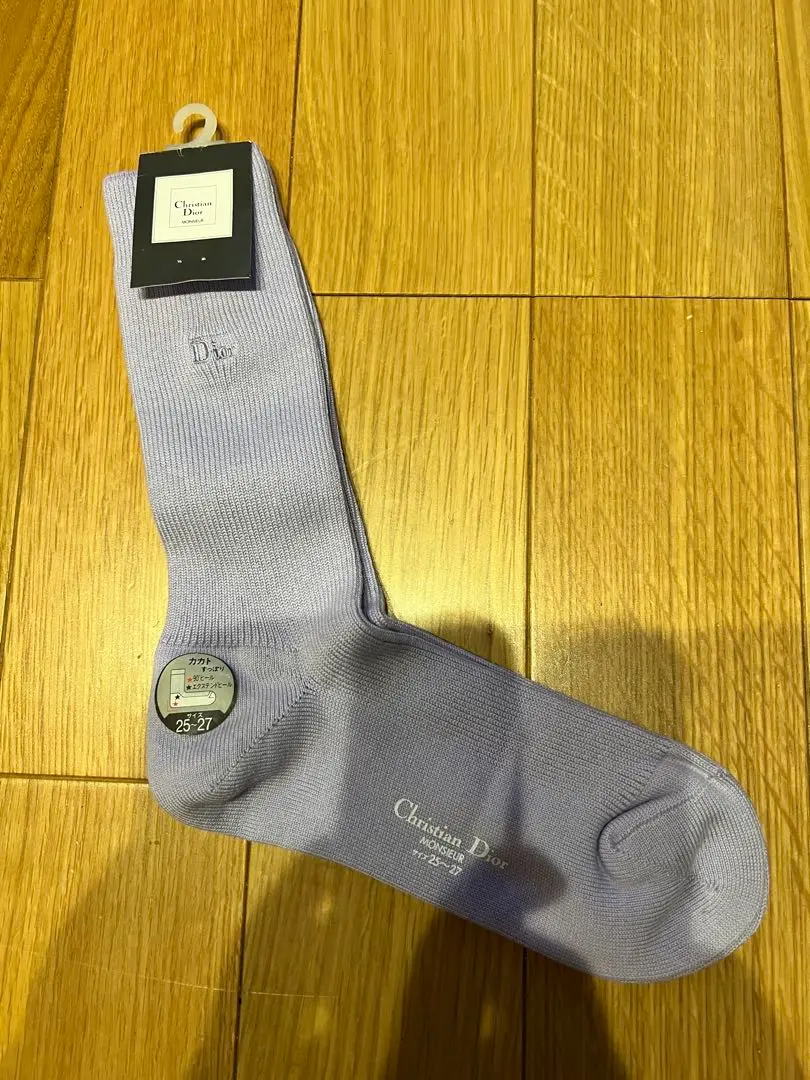 【新品】ディオール　靴下　カーキ 210.jpg